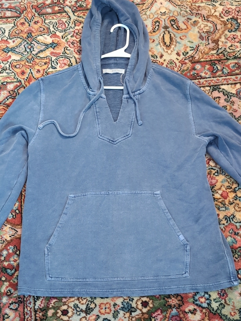 Outerknown Washed Blue Sur Hoodie